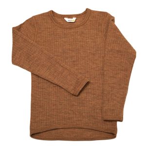 Wollen Longsleeve Kids - Caramel (Joha)