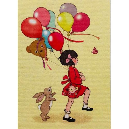 Ansichtkaart - Balloon (Belle & Boo)