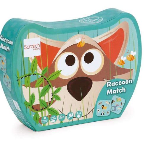 Kaartspel Raccoon Junior 5+ (Scratch)